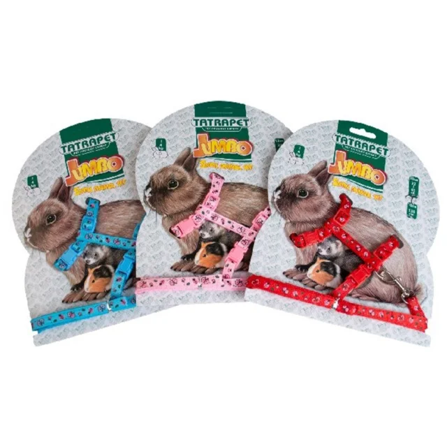Поводок-шлея Jumbo для гризунів, метелики, 1×22-45 cм