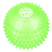 Іграшка Tatrapet Dental Gum для собак, м’ячик з шипами та отвором, гума, 9 см