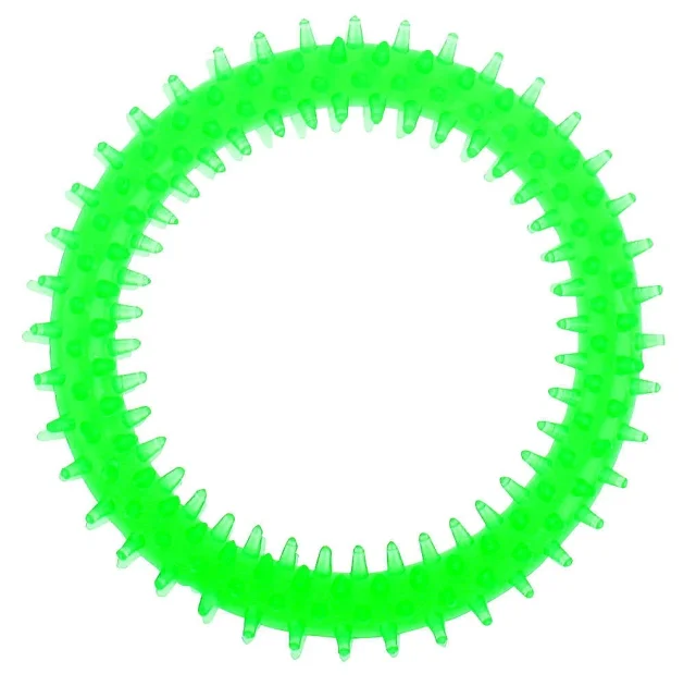 Іграшка Tatrapet Dental Gum для собак, кільце з шипами, гума, 11 см