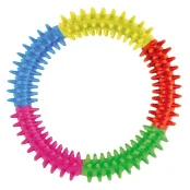Іграшка Tatrapet Dental Gum для собак, кільце з шипами, гума, 15 см
