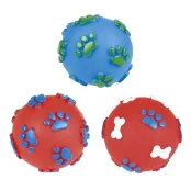 Іграшка Tatrapet Toys Fun для собак, м’ячик, вініл, 6 см, кольори в асортименті
