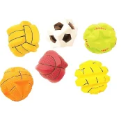 Іграшка Tatrapet Toys Fun для собак, м’ячик з випуклостями, вініл, 7.5 см