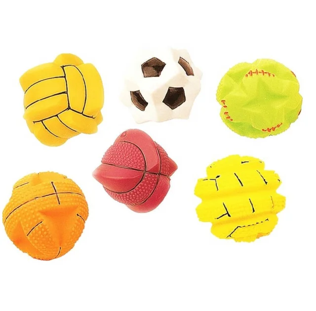 Іграшка Tatrapet Toys Fun для собак, м’ячик з випуклостями, вініл, 7.5 см