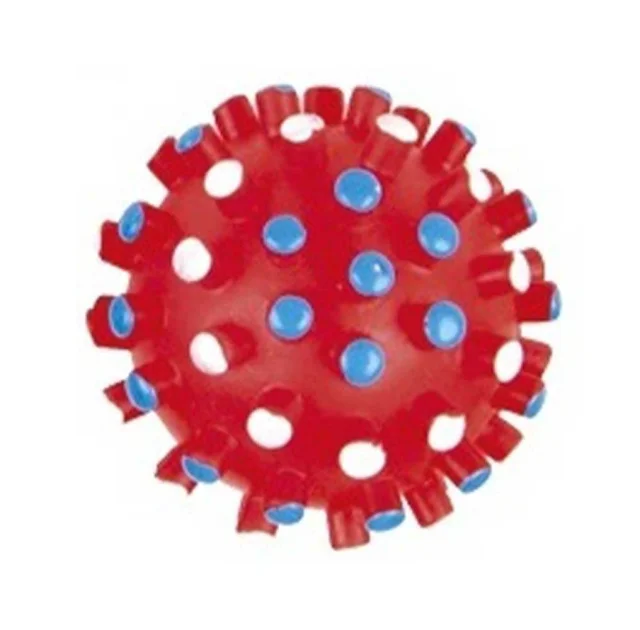 Іграшка Tatrapet Toys Fun для собак, м’ячик із шипами, вініл, 7 см, кольори в асортименті