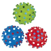 Іграшка Tatrapet Toys Fun для собак, м’ячик із шипами, вініл, 8.5 см, кольори в асортименті