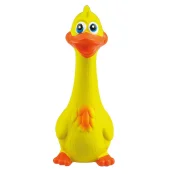 Іграшка Tatrapet Toys Fun для собак, качка з пищалкою, латекс, 19 см, кольори в асортименті