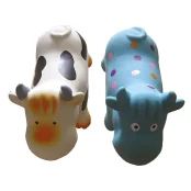 Іграшка Tatrapet Toys Fun для собак, коровка з пищалкою, латекс, 19 см, кольори в асортименті