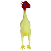 Іграшка Tatrapet Toys Fun для собак, курка з пищалкою, латекс, 22.5 см
