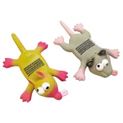 Іграшка Tatrapet Toys Fun для собак, миша з пищалкою, латекс, 22 см, кольори в асортименті