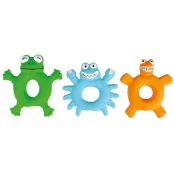 Іграшка Tatrapet Toys Fun для собак, кільце з пищалкою, латекс, 10 см, кольори в асортименті