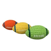 Іграшка Tatrapet Toys Fun для собак, м’яч регбі, латекс, 12 см