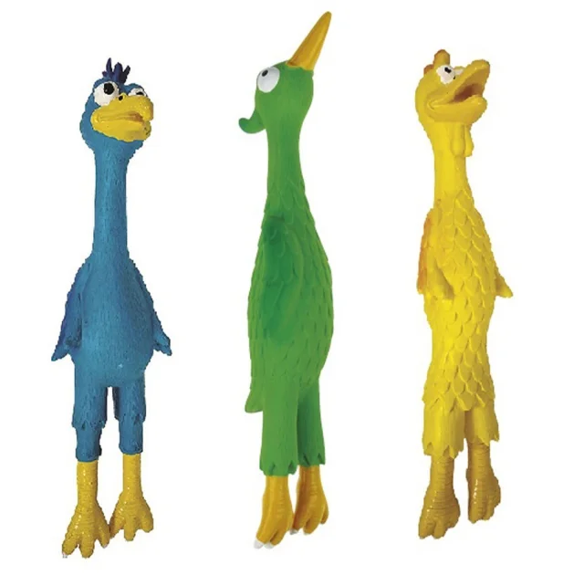 Іграшка Tatrapet Toys Fun для собак, курки, латекс, 38 см