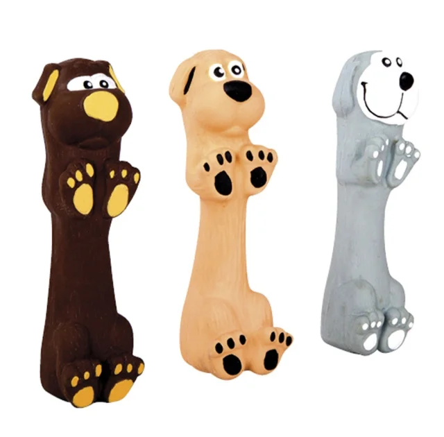 Іграшка Tatrapet Toys Fun для собак, собачки, латекс, 13 см, кольори в асортименті