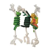 Іграшка Tatrapet Toys Fun для собак, фігурки з мотузкою, латекс, 38 см