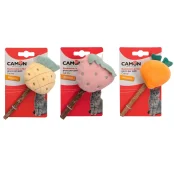 Іграшка Camon для котів, паличка мататабі з м’якою іграшкою, 14 см