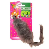 Іграшка Tatrapet Caty funny для котів, мишка, плюш, 15 см