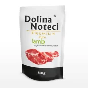 Вологий корм Dolina Noteci Premium Pure для собак з алергією, з ягням, 500 г