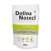 Вологий корм Dolina Noteci Premium для собак, з гускою та картоплею, 500 г