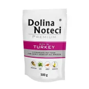 Вологий корм Dolina Noteci Premium для собак, з індичкою, 500 г