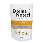 Вологий корм Dolina Noteci Premium для собак, з качкою та гарбузом, 500 г