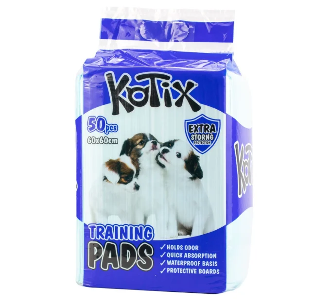 Пелюшки Kotix Premium для собак, 60×60 см, 50 шт