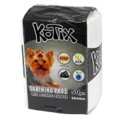 Пелюшки Kotix Premium для собак, з активованим вугіллям, 60×60 см, 50 шт