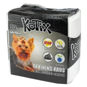 Пелюшки Kotix Premium для собак, з активованим вугіллям, 60×90 см, 50 шт