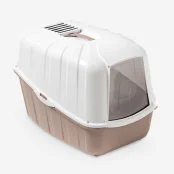 Туалет MDS KOMODA CIPRIA для кішок, бокс з фільтром, світло-коричневий, 54×39×40 см