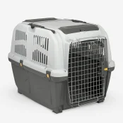 Переноска MPS SKUDO 4 IATA GREY для собак и кошек до 30 кг, серая, 68×48×51 см