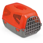 Переноска MPS SIRIO LITTLE RED для собак и кошек до 10 кг, красная, 50×33.5×31 см