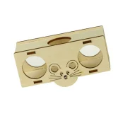 Гойдалка Tatrapet для хом'яків, дерев'яна, 12.8×5.2×6.5 см