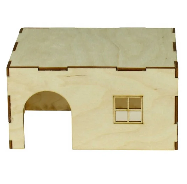 Будиночок Tatrapet для гризунів, дерев'яний, 17.5×13×9 см