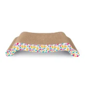 Драпак Camon Cardboard для котів, плоский, гофрований, 45.5×27×8.5 см