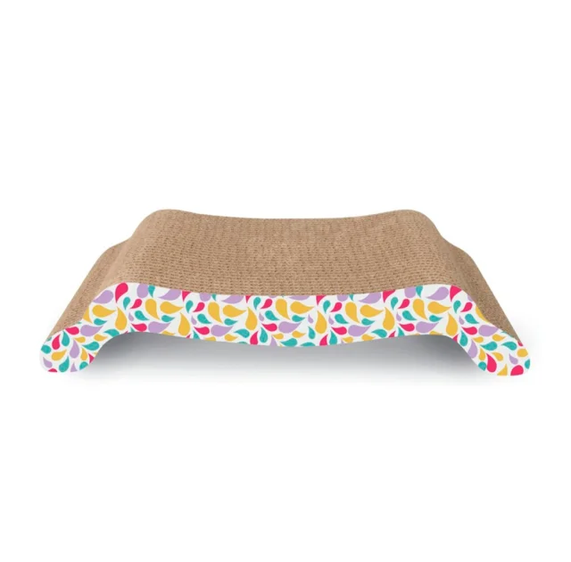 Драпак Camon Cardboard для котів, плоский, гофрований, 45.5×27×8.5 см