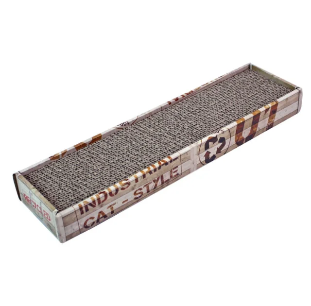 Драпак CROCI Cardboard для котів, гофрований картон, 48×12.5×5 см