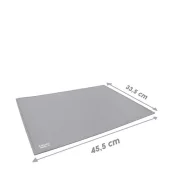 Килимок CROCI для собак, під миску та поїлку фонтан, силіконовий, 45.5×33.5 см