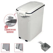 Контейнер для корму MPS ОТО FOOD CONTAINER L WHITE для собак та котів, L, 54 л, 40×24×55 см