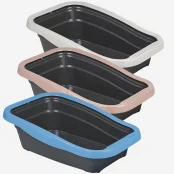 Туалет MPS NELLA для котів, з рамкою, без килимка, 58×37.5×18 см