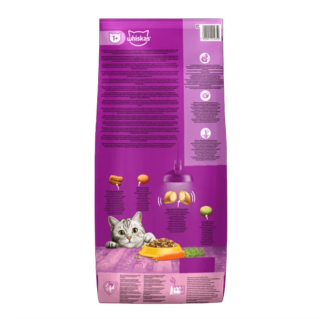 Сухой корм Whiskas для кошек, с курицей, 14 кг