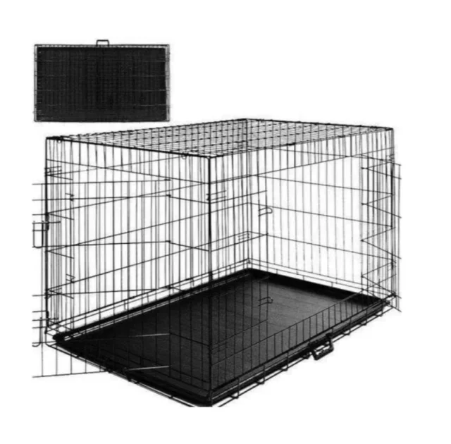 Клітка AnimAll 504K для собак, металева, 60х44х51 см