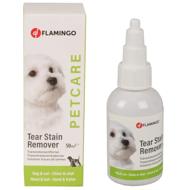 Краплі Flamingo Petcare Tear Stain Remover для видалення плям від сліз у собак і котів, 50 мл