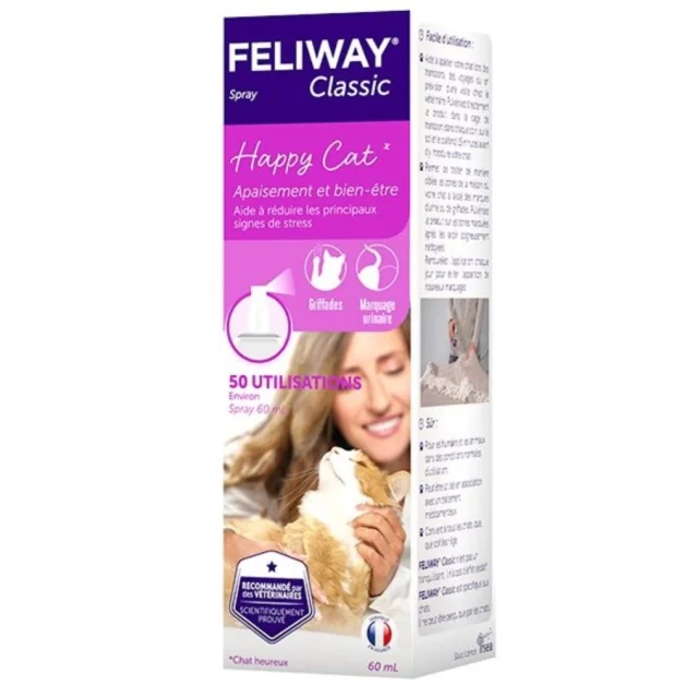 Спрей Ceva Feliway для корекції поведінки котів, 60 мл