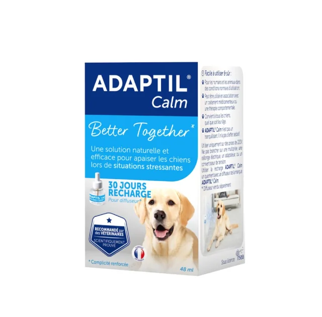 Сменный блок для диффузора Ceva Adaptil для коррекции поведения у собак, 48 мл