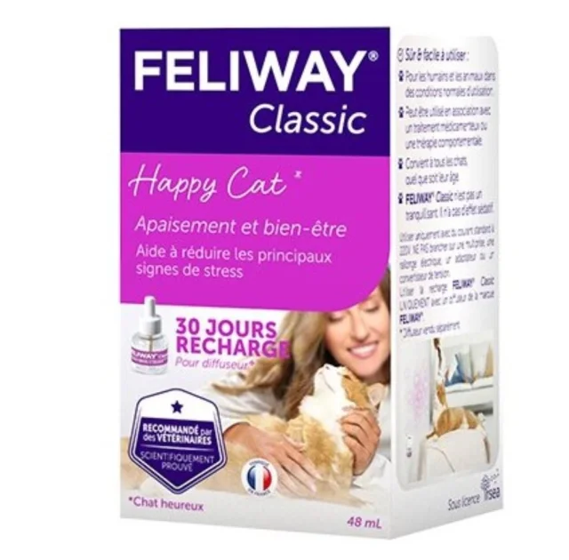 Змінний блок для дифузора Ceva Feliway для корекції поведінки котів, 48 мл