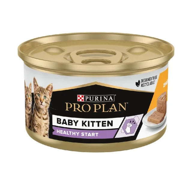 Влажный корм Purina Pro Plan Baby Kitten для котят, с курицей, 85 г