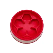 Миска Croci для собак, резина, красная, 500 мл, 18 см