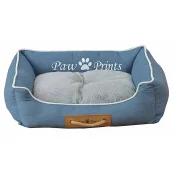 Лежак Animall Nena для собак і котів, з ручкою-мотузкою, розмір S, 44×34×15 см, блакитний Лежак Animall Nena для собак і котів, з ручкою-мотузкою, розмір S, 44×34×15 см, блакитний