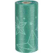 Пакети Trixie Dog Poop Bags для прибирання за собакою, різдвяні, 8 рулонів по 20 штук