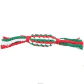 Іграшка Trixie Playing Rope Candy для собак, різдвяна цукерка, з канату, 24 см