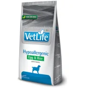 Сухий корм Farmina Vet Life Hypoallergenic EGG & RICE для собак, дієтичне харчування при харчовій алергії, 2 кг